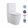 ROYAL Rimless Back to wall Nano Cistern and Toilet Suite - Gloss White