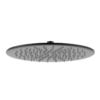 DOCCIA Matte Black 250/ 300mm Round Shower Head