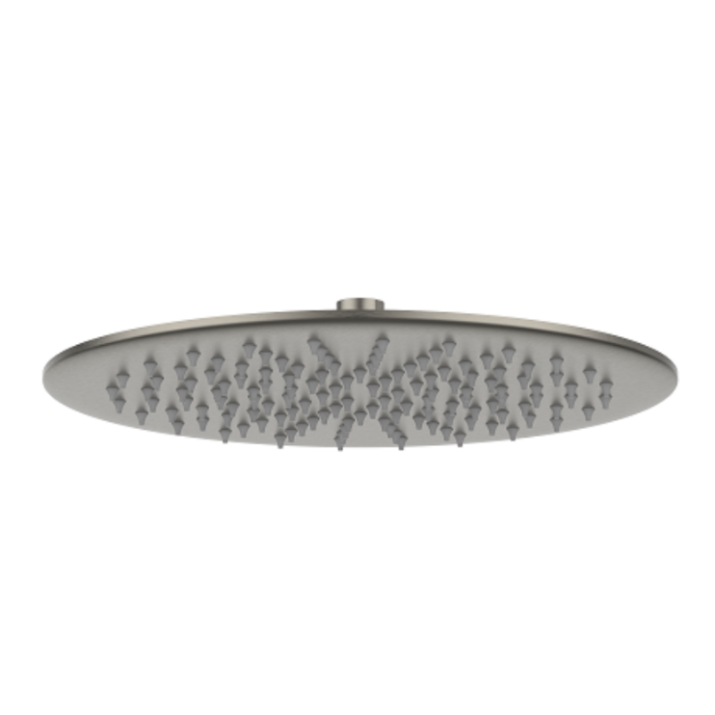 DOCCIA Brushed Nickel 250/ 300mm Round Shower Head