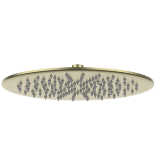 DOCCIA Brushed Brass 250/ 300mm Round Shower Head