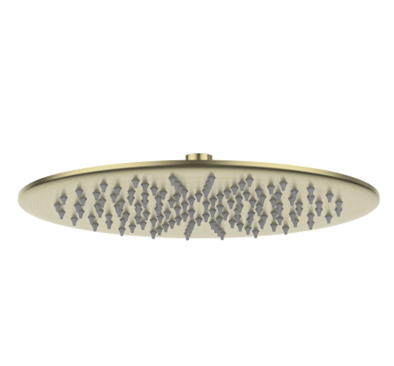 DOCCIA Brushed Brass 250/ 300mm Round Shower Head