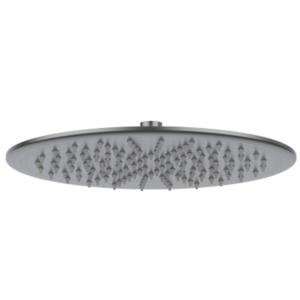 DOCCIA Gun Metal 250/ 300mm Round Shower Head