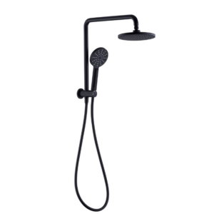 MONDO Compact Twin Shower Set Matte Black