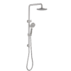 NIKO Round Multifunction Shower Rail Brushed Nickel