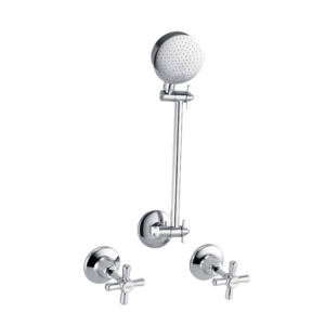 BATHMATES Shower Set Chrome