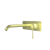 TIARA Knurled Basin/ Bath Wall Mixer and Spout Set