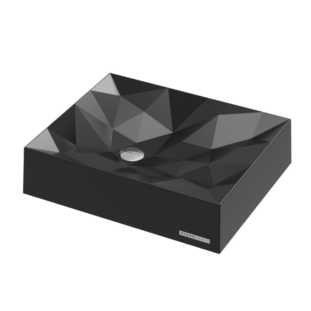 Sternhagen 550x450mm Black Above Counter Basin Sani-Quartz