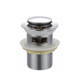 Chrome 32mm With Overflow Pop Up Waste