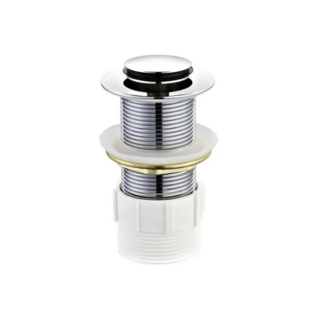 Chrome 32mm without Overflow Pop Up Waste
