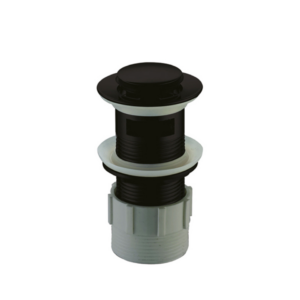 Matte Black 32mm With Overflow Pop Up Waste