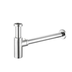 Chrome Bottle Trap 32/40mm Top - 40mm Wall