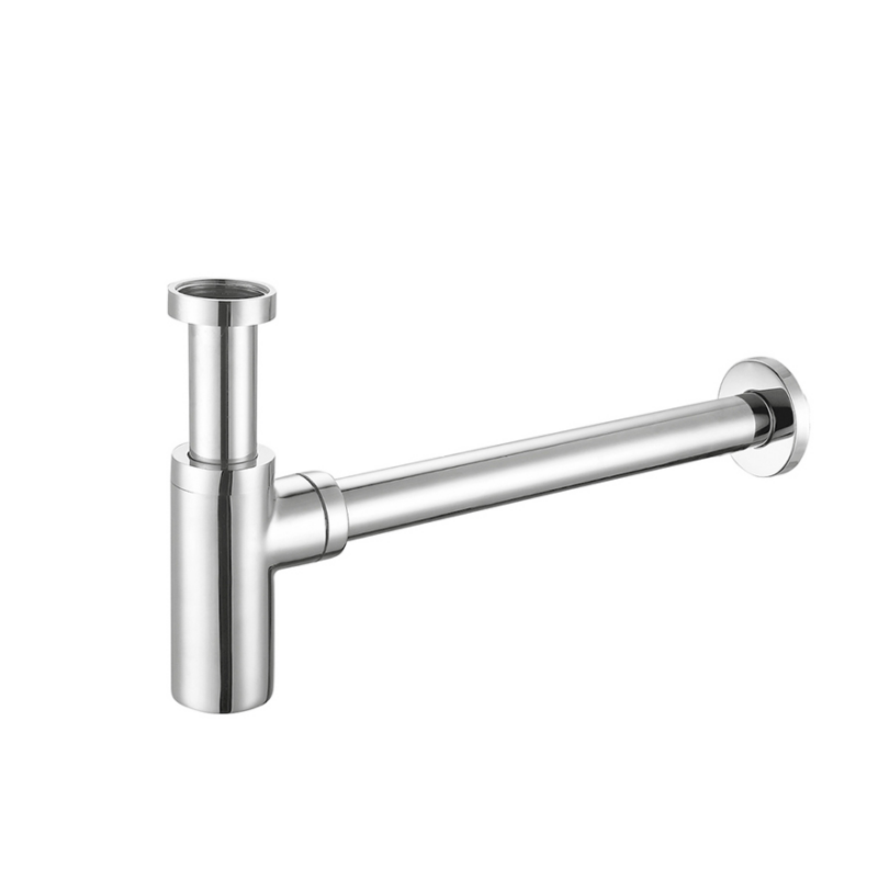 Chrome Bottle Trap 32/40mm Top - 40mm Wall