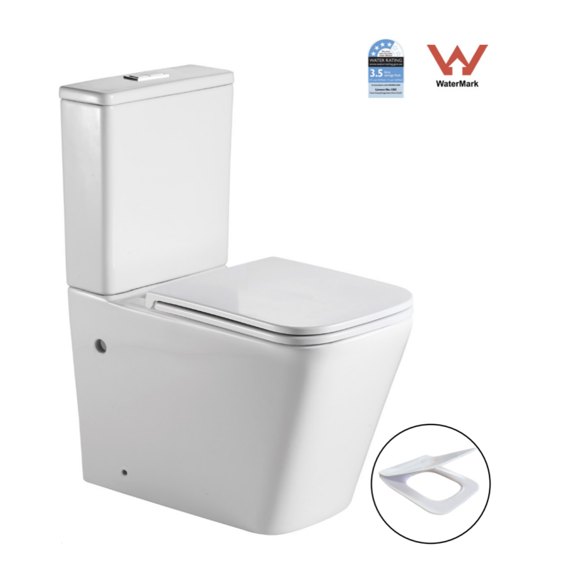 FLORENCE Back To Wall Rimless Toilet Suite