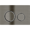 GEBERIT SIGMA 20 Round Dual Flush Button in Brushed Gun Metal