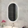 600x900mm Oval Shape Backlit LED Mirror