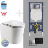 PARMA Geberit Wall Hung Rimless Toilet Package