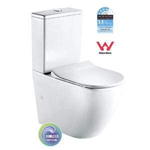 DUBLIN Back To Wall Rimless Toilet Suite