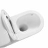 VERA Matte White Tornado-Rimless Back to Wall Toilet Suite