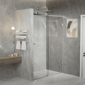 Sliding Door Frameless Front Panel Only Shower Screen