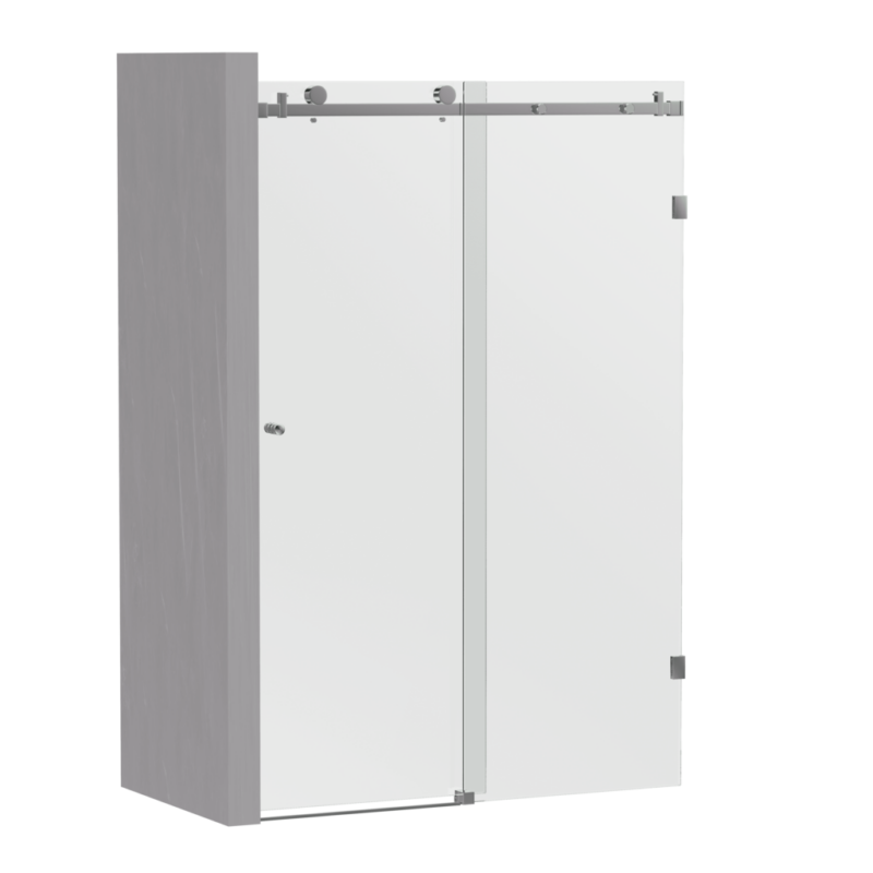 Sliding Door Frameless Front Panel Only Shower Screen