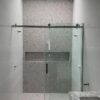 Sliding Door Frameless Front Panel Only Shower Screen
