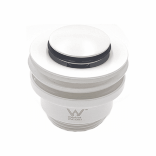 Xulu Universal Basin Pop-Up Waste in Matte White