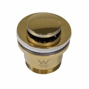 Xulu Universal Basin Pop-Up Waste in Shiny Gold