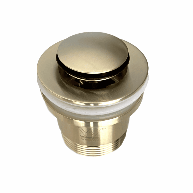 Xulu Universal Basin Pop-Up Waste in French Gold