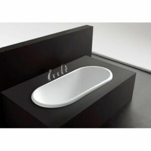 Heritage 1500/ 1700mm Drop in Bathtub - Overflow option