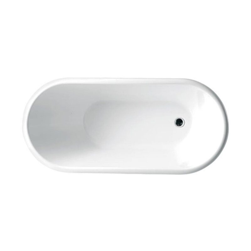 Heritage 1500/ 1700mm Drop in Bathtub - Overflow option