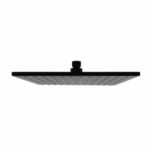 200/250/300mm Brass Square Black Shower Head