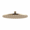 250mm Brass Brushed Gold Shower Head