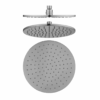 250mm Brass Round Brushed Nickel Shower Head