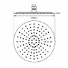 200/250/300mm Super-slim Round Chrome Stainless Steel Shower Head