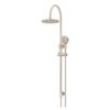 Meir 200/ 300mm Gooseneck Shower Set with Round Hand Shower Champagne Rose Gold