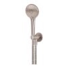 Meir Round Three Function Hand Shower on Fixed Bracket Champagne Rose Gold