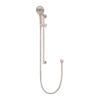 Meir Round Three Function Hand Shower on Rail Column Champagne Rose Gold