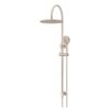 Meir 200/ 300mm Gooseneck Shower Set with Round Hand Shower Champagne Rose Gold