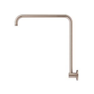 Meir High Rise Shower Arm Champagne Rose Gold