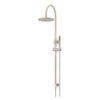 Meir 200/ 300mm Round Gooseneck Shower Set with Slim Hand Shower Champagne Rose Gold