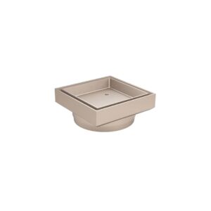 Meir Shower Waste with Tile Insert Champagne Rose Gold