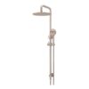 Meir 200/ 300mm Combination Rail with round Hand Shower Champagne Rose Gold