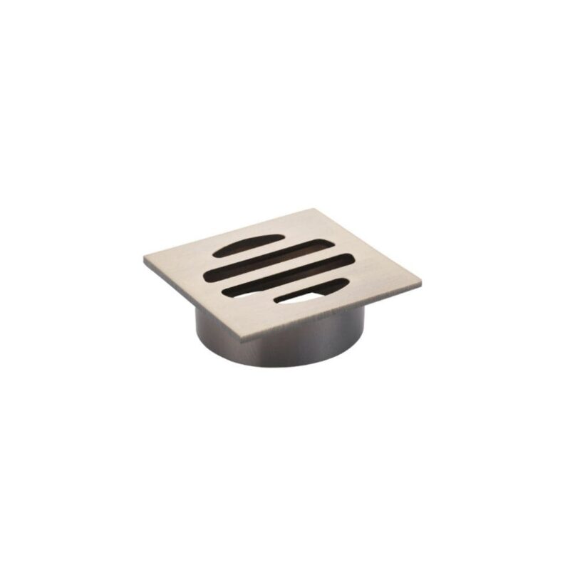 Meir Square Floor Grate Shower Drain 50mm outlet Champagne Rose Gold