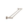 Meir 600mm Double Towel Rail Champagne Rose Gold