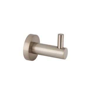 Meir Round Robe Hook Champagne Rose Gold
