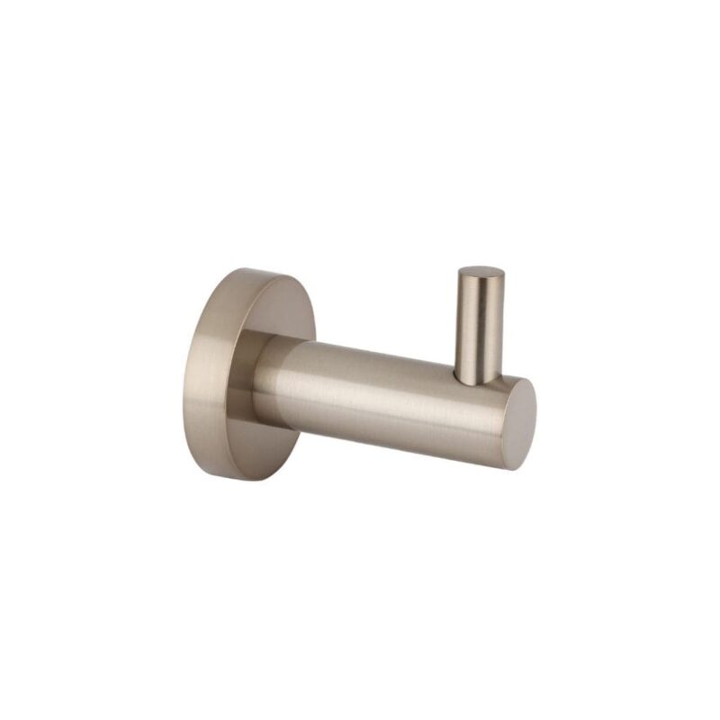 Meir Round Robe Hook Champagne Rose Gold