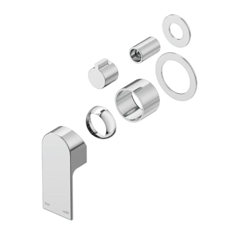 Beki Eleniko 2 piece Shower Mixer Diverter in Chrome