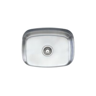 Endeavour 546 x 426mm Large Bowl 0.9mm stainless steel Undermount Sink
