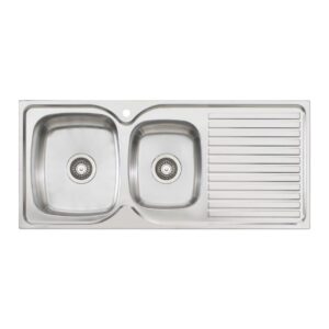 Endeavour 1 & 3/4 Bowl stainless steel 1080 x 480mm Sink With Drainer