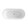 BOSTON 1700 Freestanding Bath Tub Gloss White